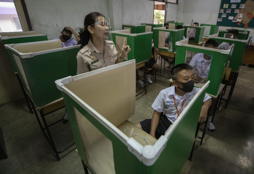 Reopening schools: Finding the way forward - CSMonitor.com